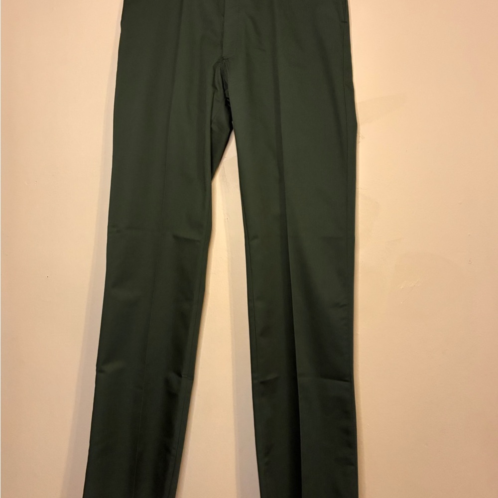 Universal Men's Dark Green Dress Pants